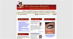 Desktop Screenshot of conversionchronicles.com